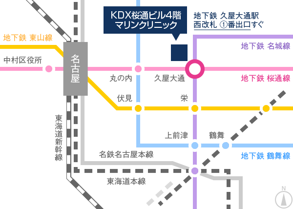 路線マップ（公共交通機関をご利用の方へ）