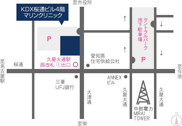 アクセスマップ（お車をご利用の方へ）